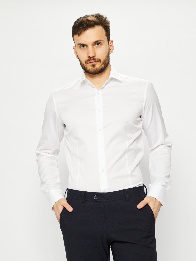 Сорочка муж. дл. рук. GROSTYLE PURE COTTON SS017608