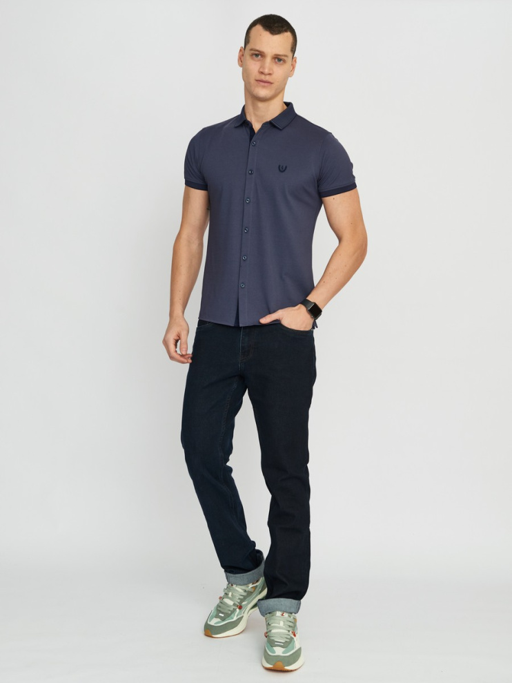 Сорочка трикотажная мужская GROSTYLE knit 035198