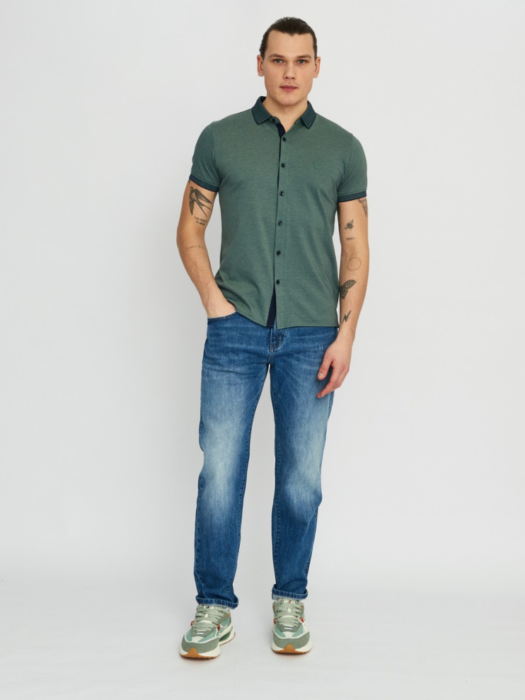 Сорочка трикотажная мужская GROSTYLE knit 035199