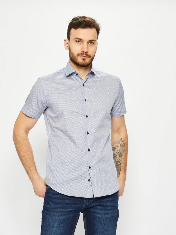 Сорочка муж. кр. рук. GROSTYLE PRIME SS017681