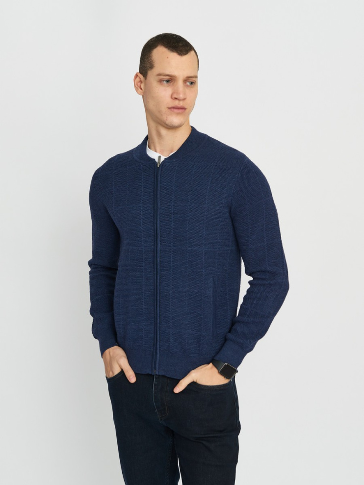 Бомбер-жакет трикотажный GROSTYLE knit 035153