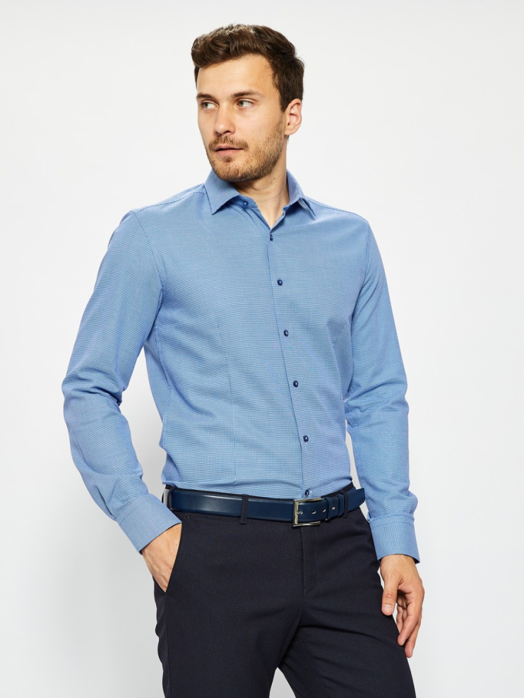 Сорочка муж. дл. рук. GROSTYLE PURE COTTON SS017742