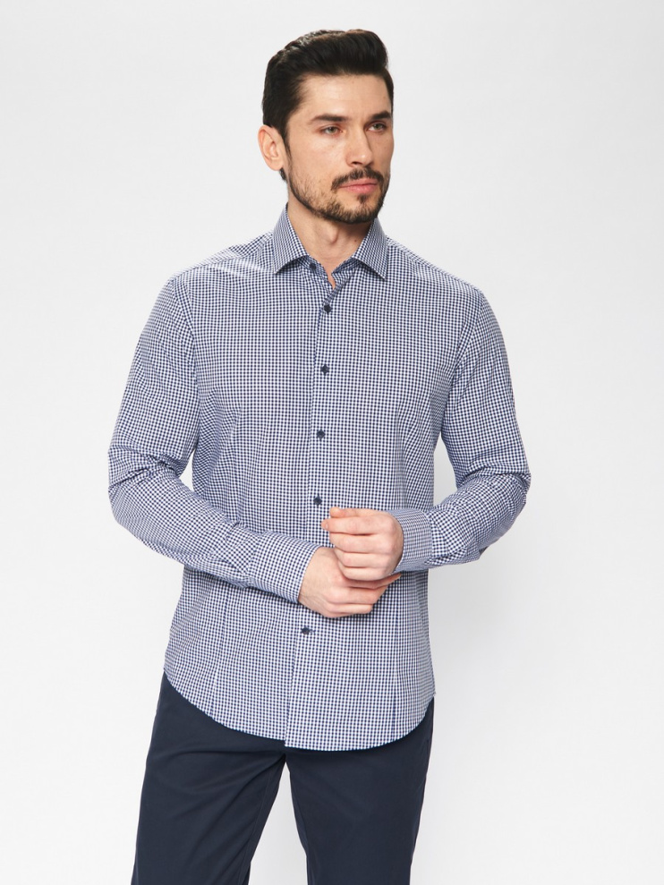 Сорочка муж. дл. рук. GROSTYLE PURE COTTON SS017898