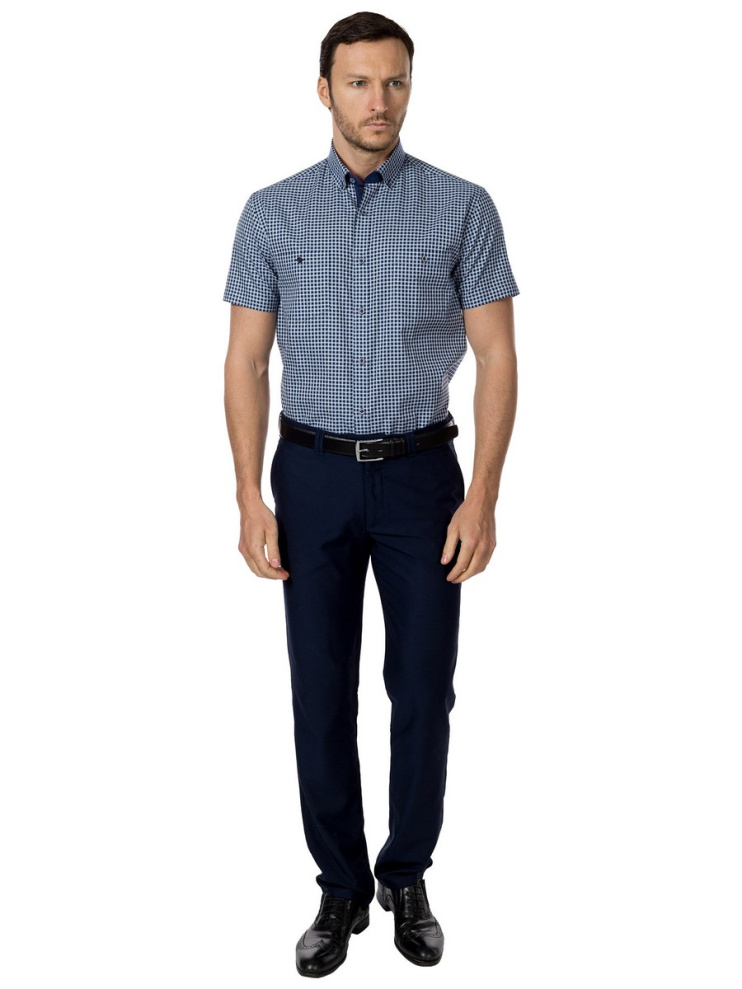 Сорочка муж. кр. рук. GROSTYLE PURE COTTON SS016707