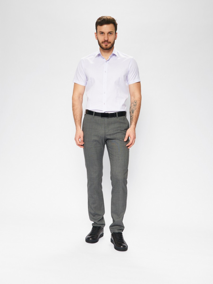 Сорочка муж. кр. рук. GROSTYLE PURE COTTON SS017907