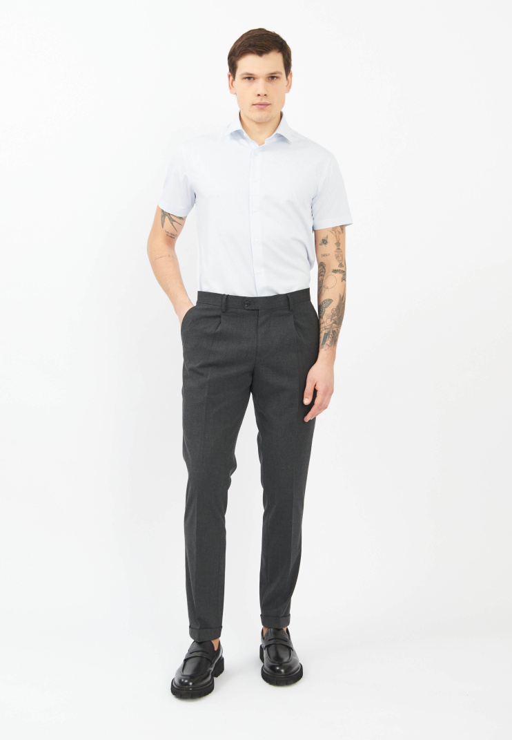 Сорочка муж. кр. рук. GROSTYLE ECO WAY SS018259