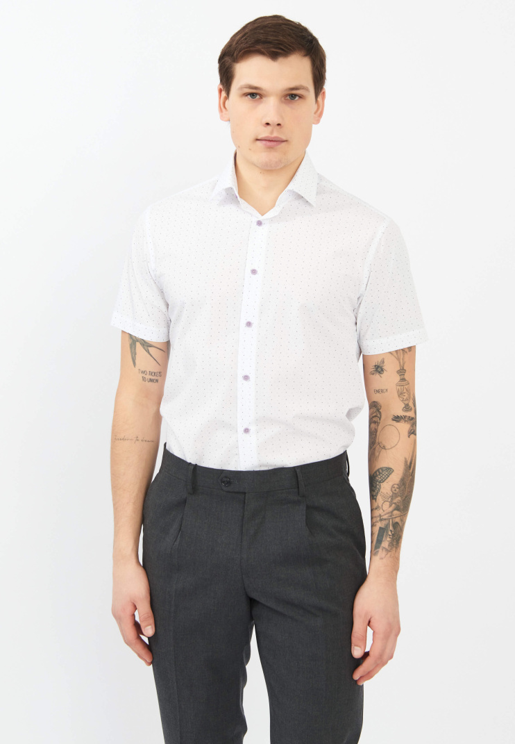 Сорочка муж. кр. рук. GROSTYLE TRENDY SS018265