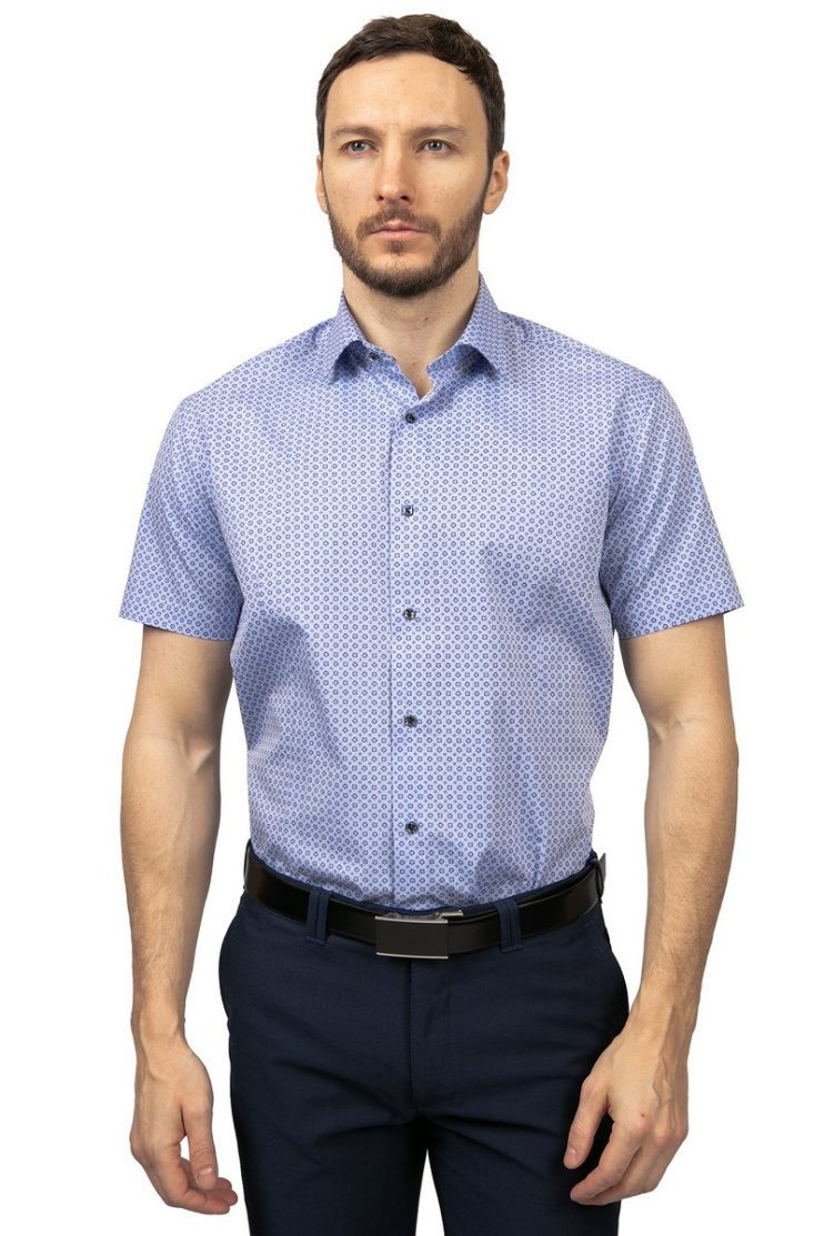 Сорочка муж. кр. рук. GROSTYLE PURE COTTON SS017039