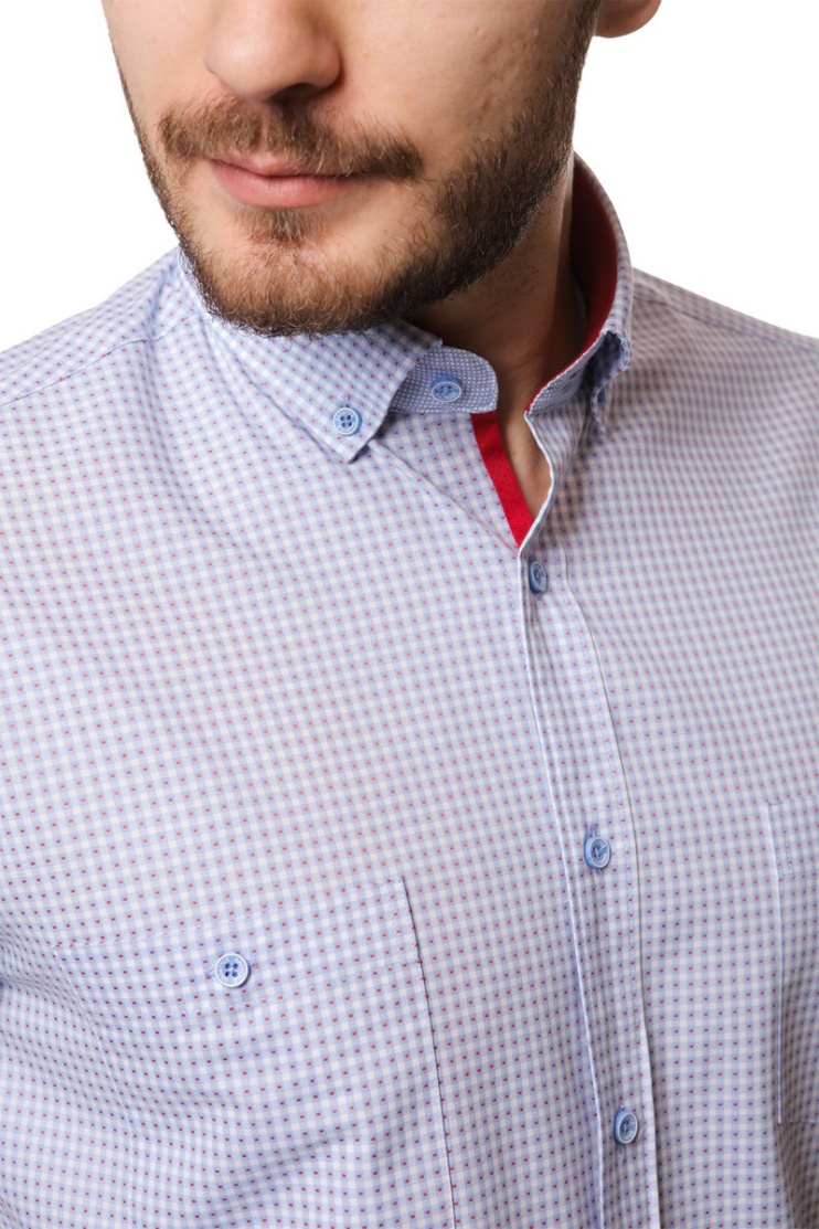 Сорочка муж. кр. рук. GROSTYLE PURE COTTON SS017051