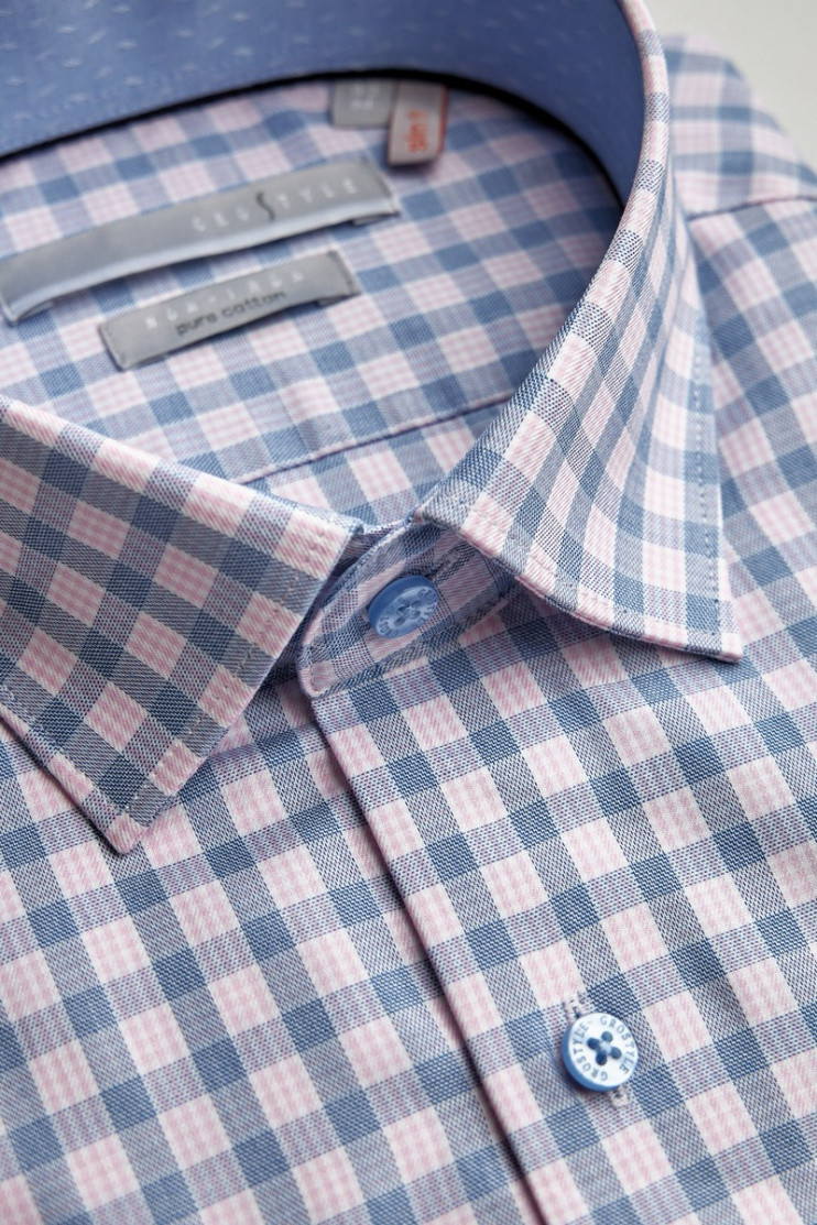 Сорочка муж. кр. рук. GROSTYLE PURE COTTON SS017046
