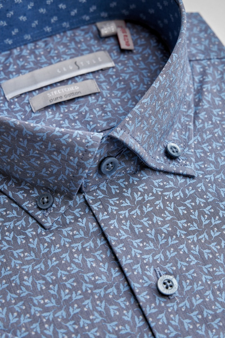 Сорочка муж. кр. рук. GROSTYLE PURE COTTON ES017042