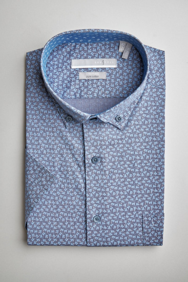Сорочка муж. кр. рук. GROSTYLE PURE COTTON AA017043